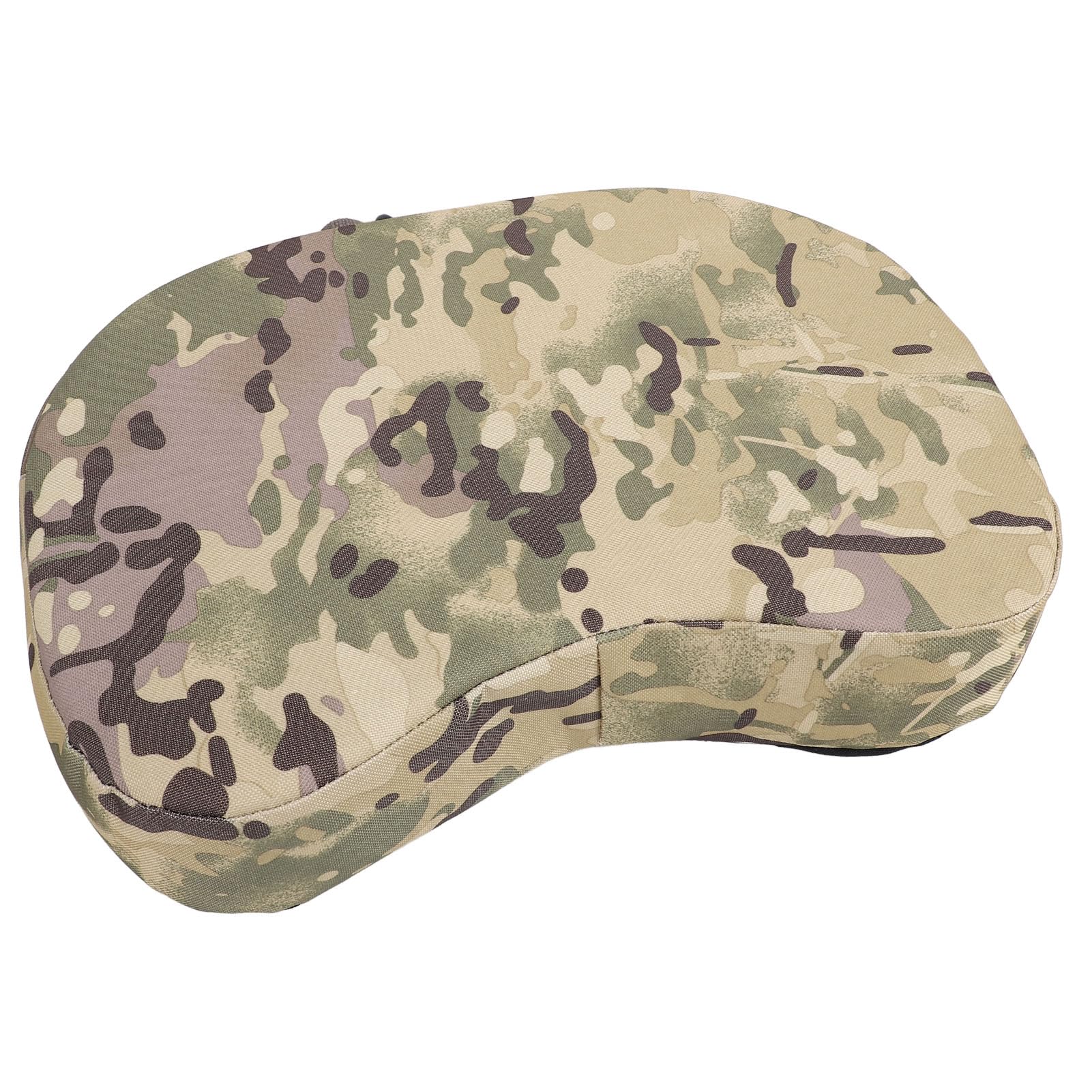 SIXRUN Cojín para Sentarse Al Aire Libre Cojín para Sentarse Portátil Tela de Camuflaje con Relleno de Esponja 40,5 X 31 Cm de Asiento Cóncavo Liviano para Acampar Pesca Jardín Picnics