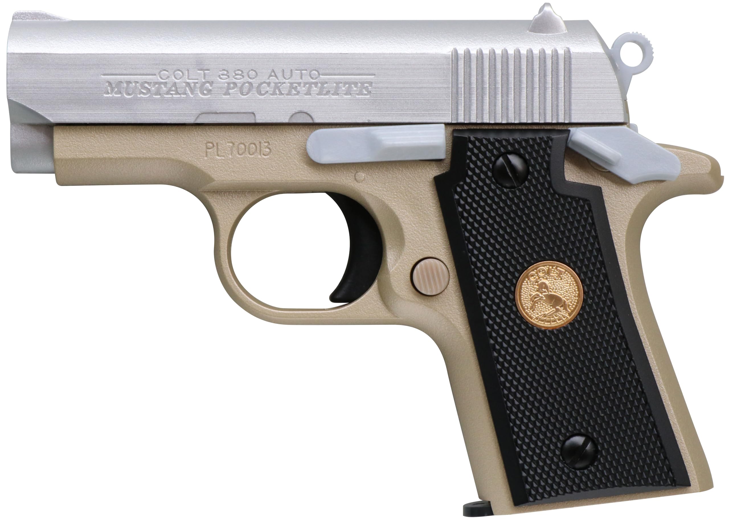 Amazon | クラウンモデル (Crown Model) COLT MUSTANG SILVER