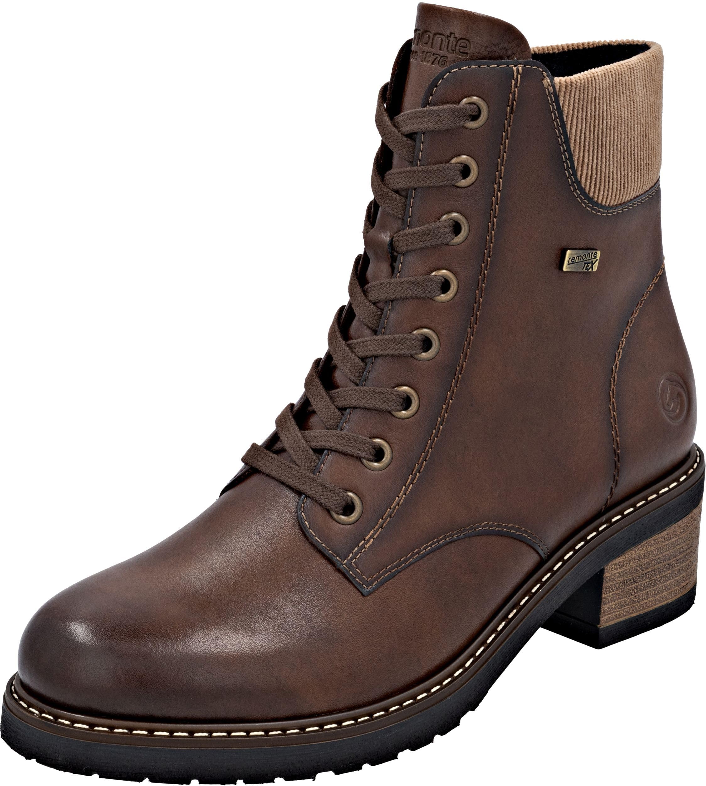 Remonte Women's D1A70 Short Boots, Brown, 36 EU, brown, 4 UK
