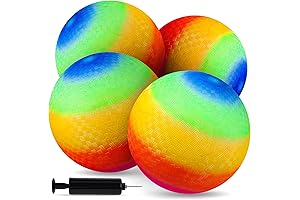 3 Otters 4-Pack Playground Balls for Kids: The Perfect Choice for Outdoor Fun