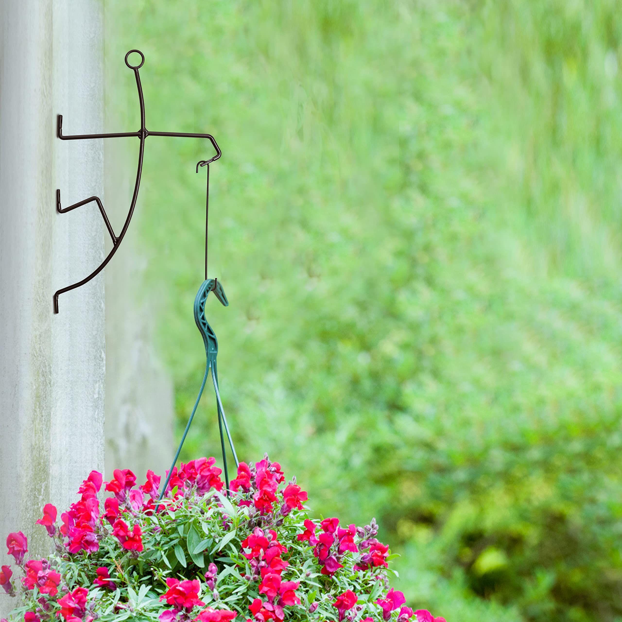 Amazon.com: GUTE Outdoor Hanging Plant Bracket, Wall Hanging Planter for  Indoor Outdoor Plants, Metal Stick Man Plant Hanger for Creative  Decorations, Home Patio, Lawn, Garden Porch Dcor : Patio, Lawn & Garden