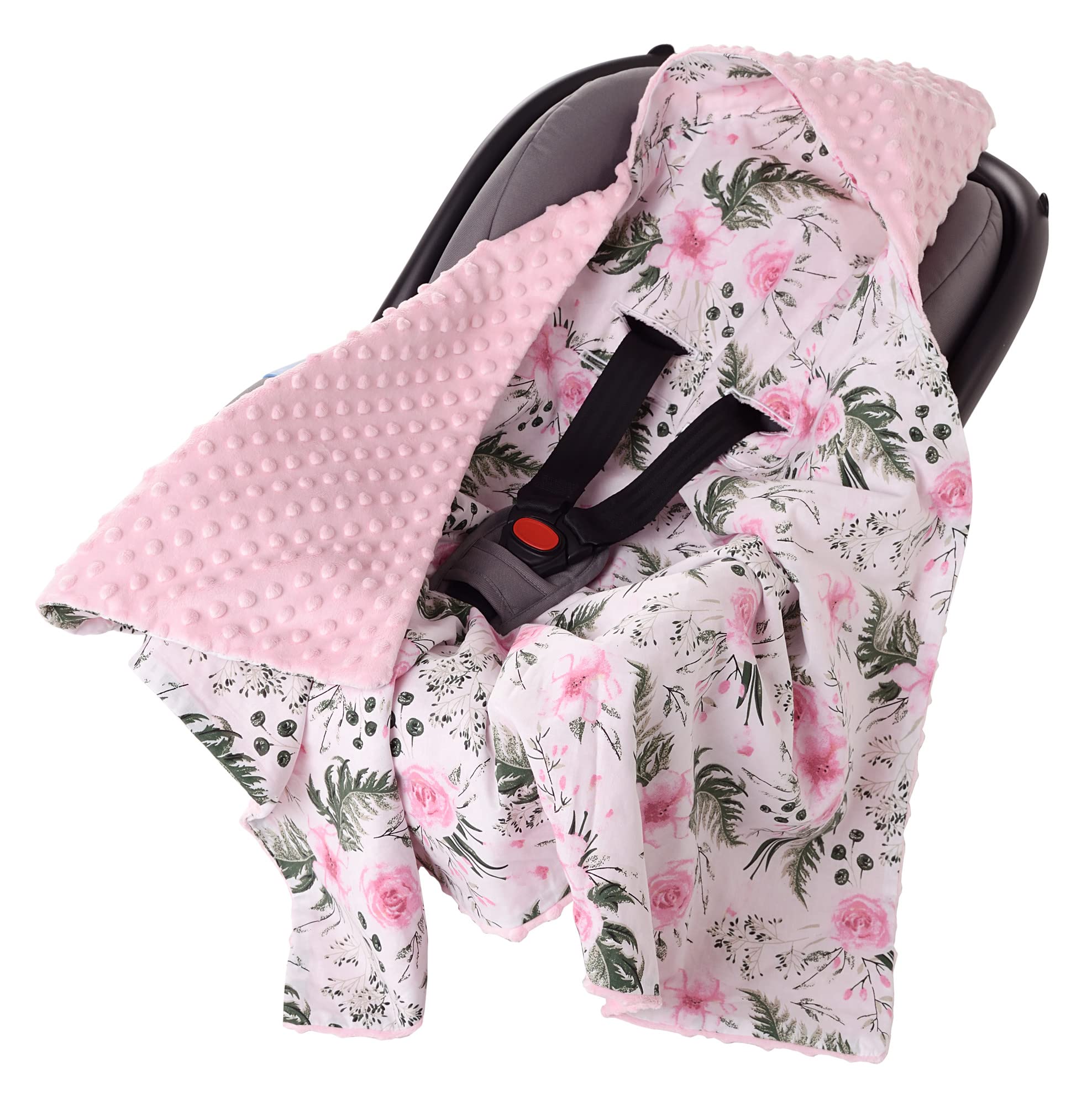 5 éléments Cocon de Bébé 100x60x15cm 100% Coton Baby Nest Medi Partners Reducteur de lit Bébés Oreiller Couverture Insert Amovible & Couverture enveloppante bébé nid d Ange siège Auto 85x85cm