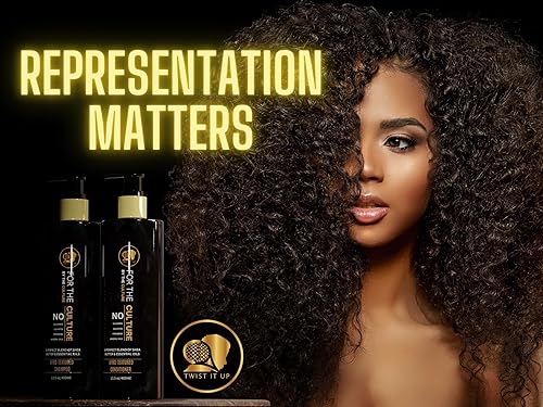 Miniatura 8 de Twist It Up Acondicionador para cabello con 20 ingredientes naturales, acondicionador sin sulfato para cabello rizado o afro texturizado, 13.5 onzas