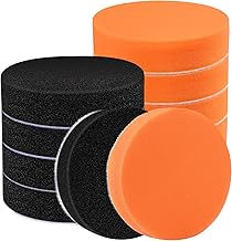 Polisher Buff Sponge, 4.9 inches (125 mm), For Car Polishing, Super Fine Particle, Soft Urethane Sponge Buff, Finish, Car Wash, Wax, Polish, Easy Installation, Glossy, Velcro, Durable