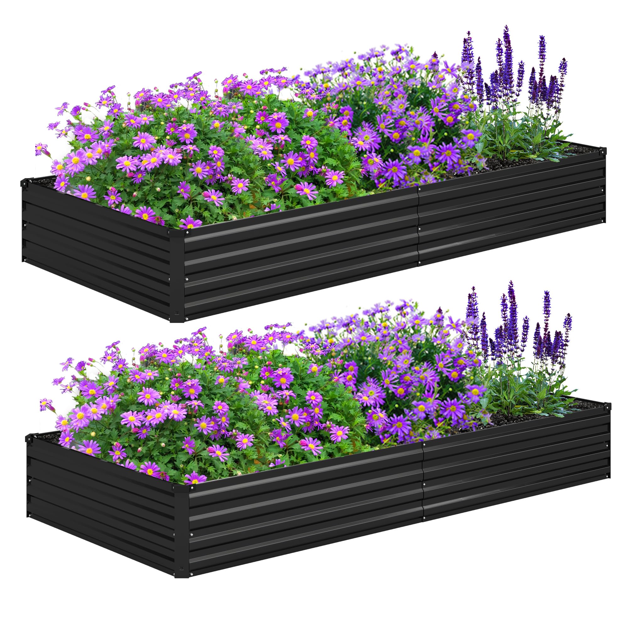 50% Off Foxlang Galvanized Raised Garden Bed - Only $39.99