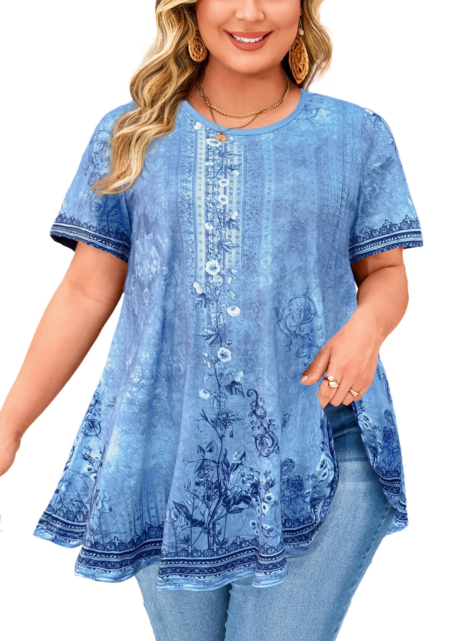 Plus Size Swing Tunic