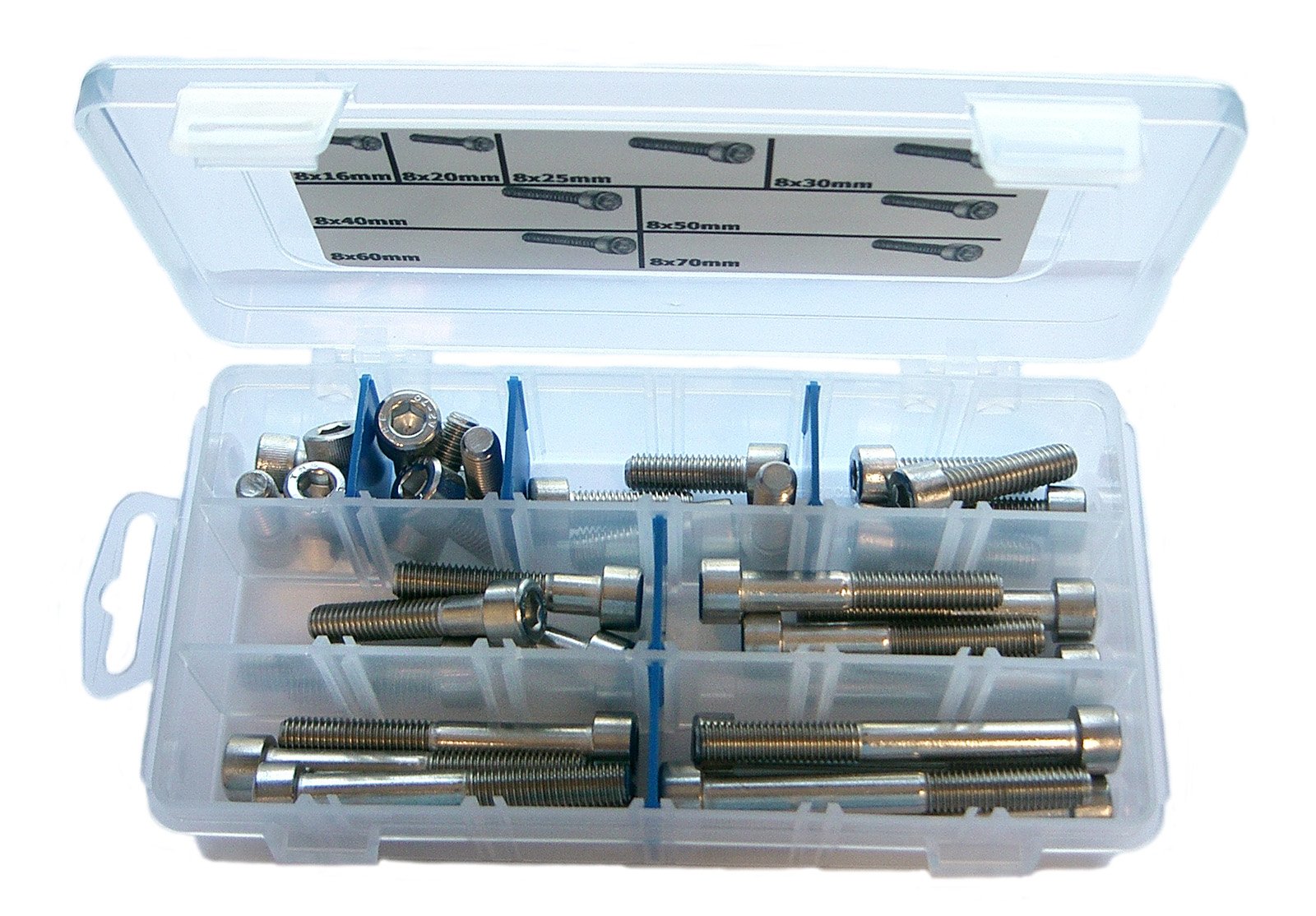 Edelstahl 6 mm Socket Head Metrisches Sortiment Kit