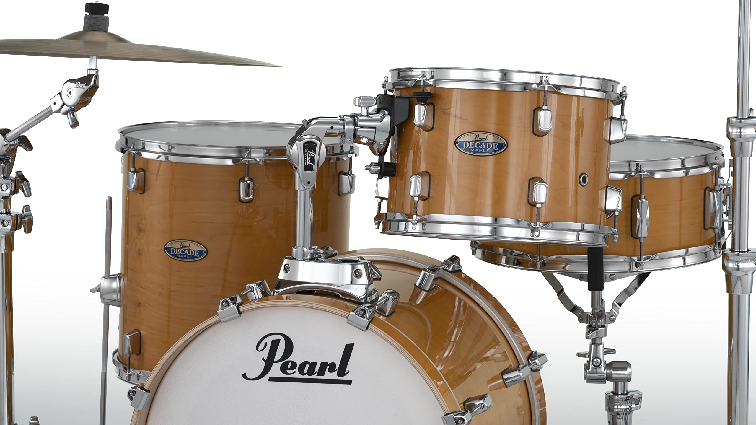 Pearl Decade Maple Drum Bop Shell Pack, Pale Amber Gloss