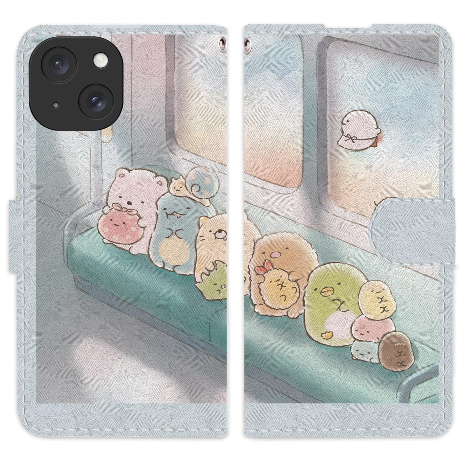 Amazon.co.jp: すみっコぐらし_スマホケース iphone se2/se3/7/8 手帳