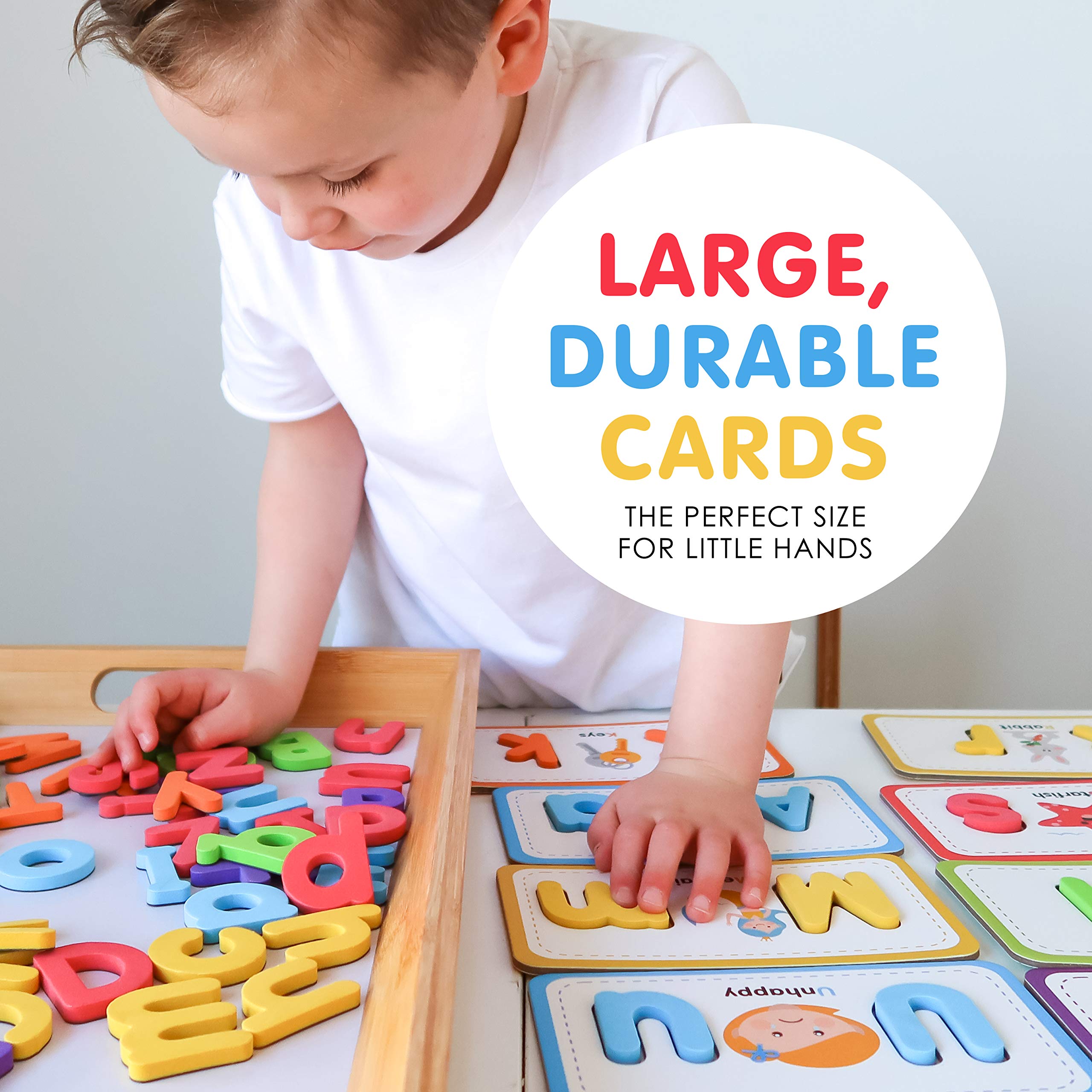 Buy Curious Columbus Alphabet Flash Cards, for Kids Ages 48 ABC