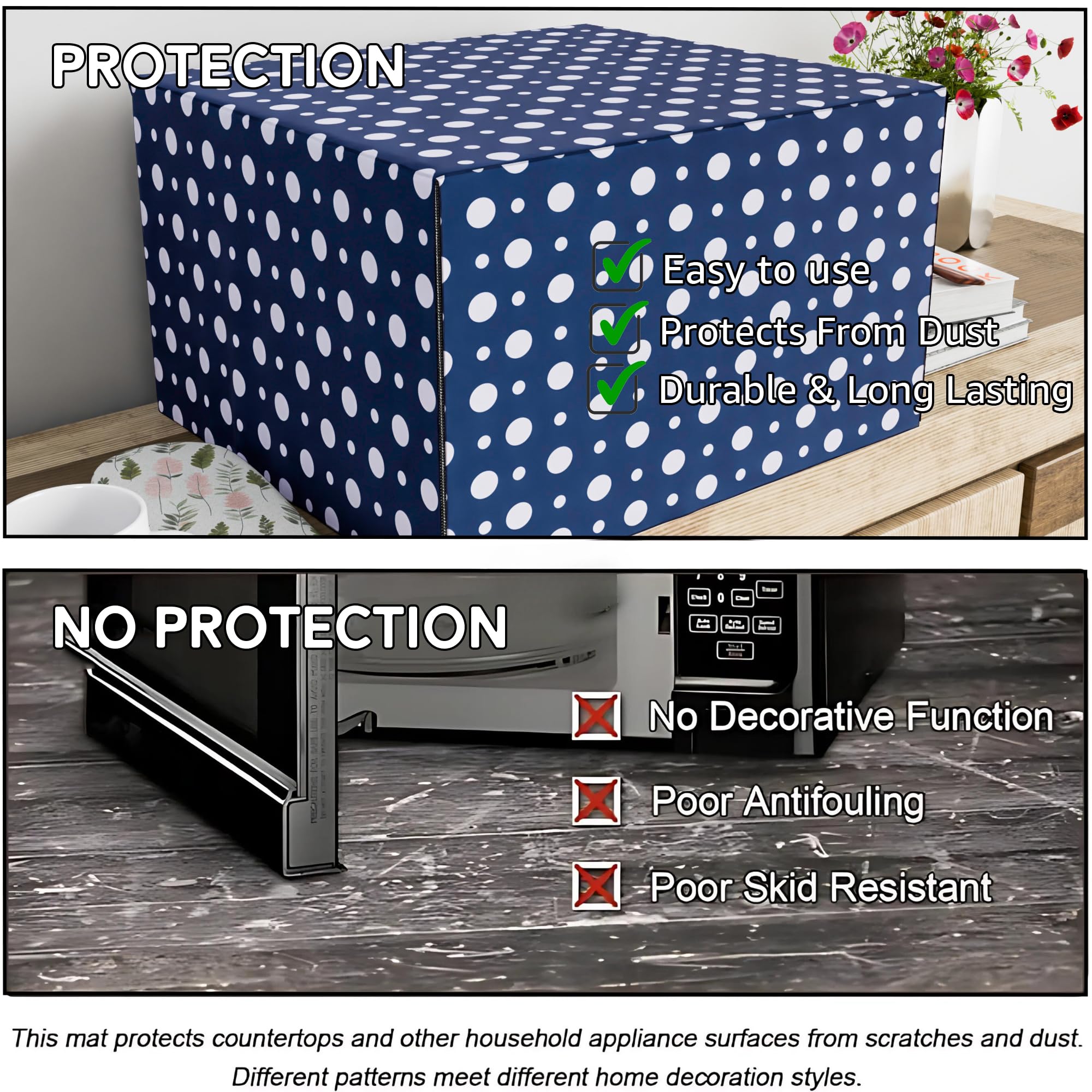 Microwave Cover - Dustproof & Stylish Kitchen Decor -5 Microwave Cover - Dustproof & Stylish Kitchen Decor -5