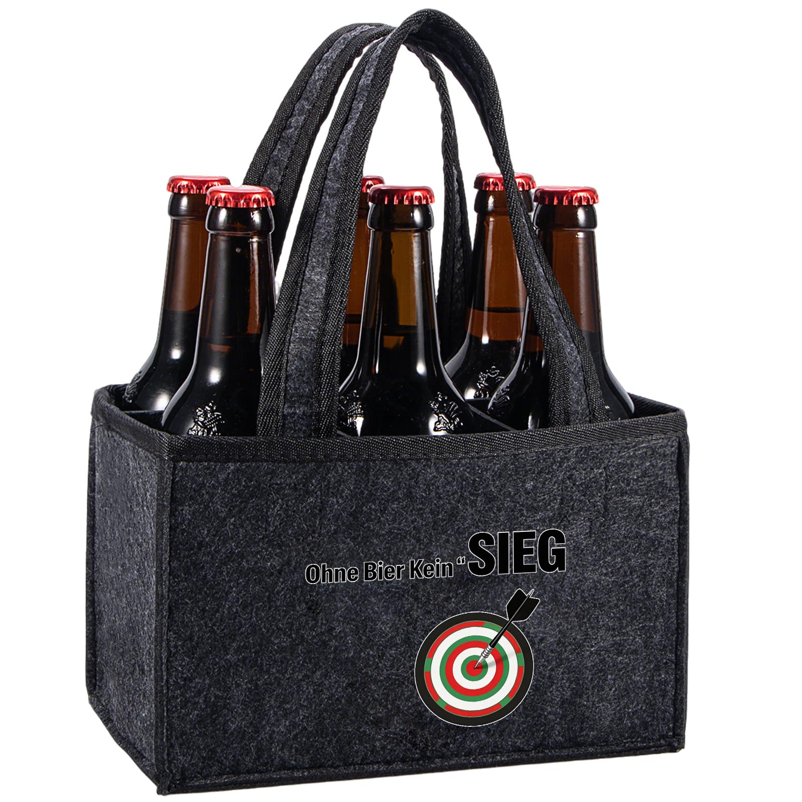 KHstylehoo Bier Geschenke für Männer Geburtstag, Tragetasche Männerhandtasche Bier, Lustige Personalisierte Geschenke Männer