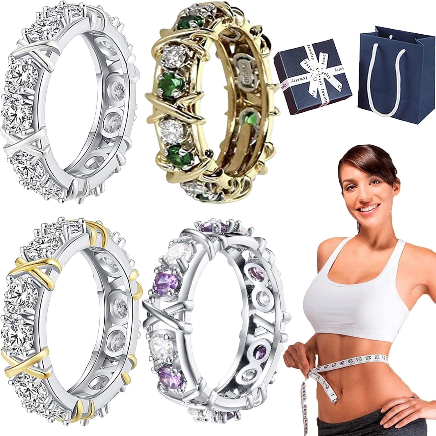 Oeand Zircon Shaping Cross Full Moissanite Diamond