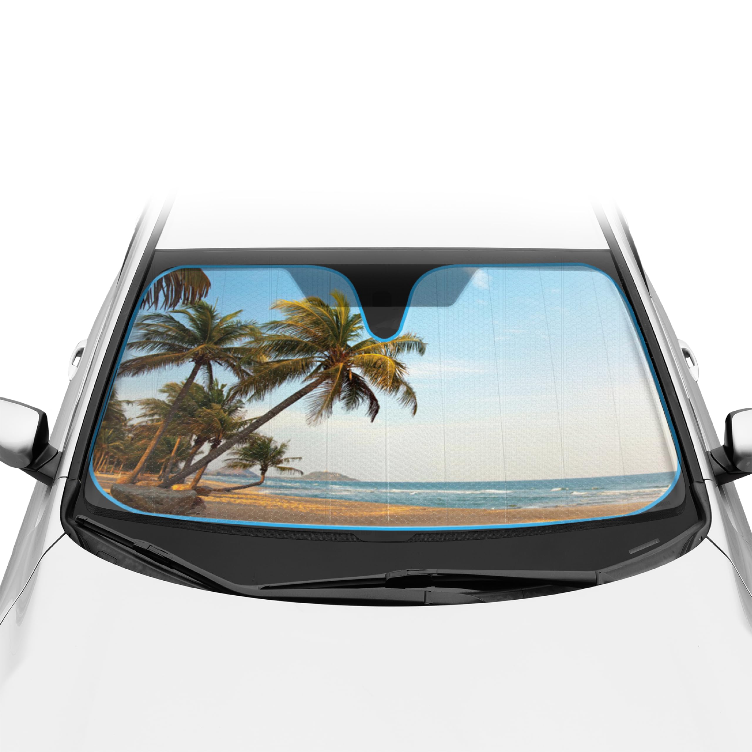 Amazon.com: UV Protection - Beach Vibes Foldable Accordion Durable
