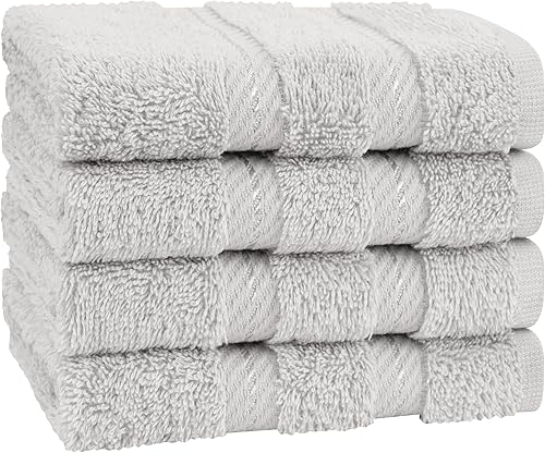 Miniatura 373 de American Soft Linen - Juego de 4 toallas de baño, 100% de algodón turco de 27 x 54 pulgadas, toallas de baño extragrandes, toallas para ducha