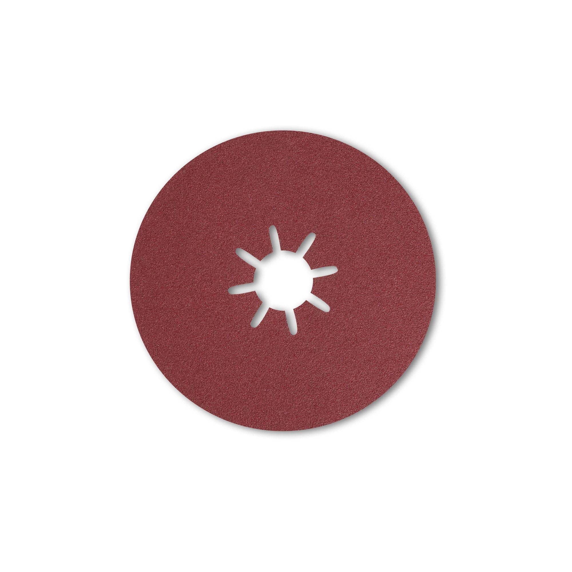 Lot de 50 disques abrasifs STARCKE 541 W 125 mm 8 fentes grain 80