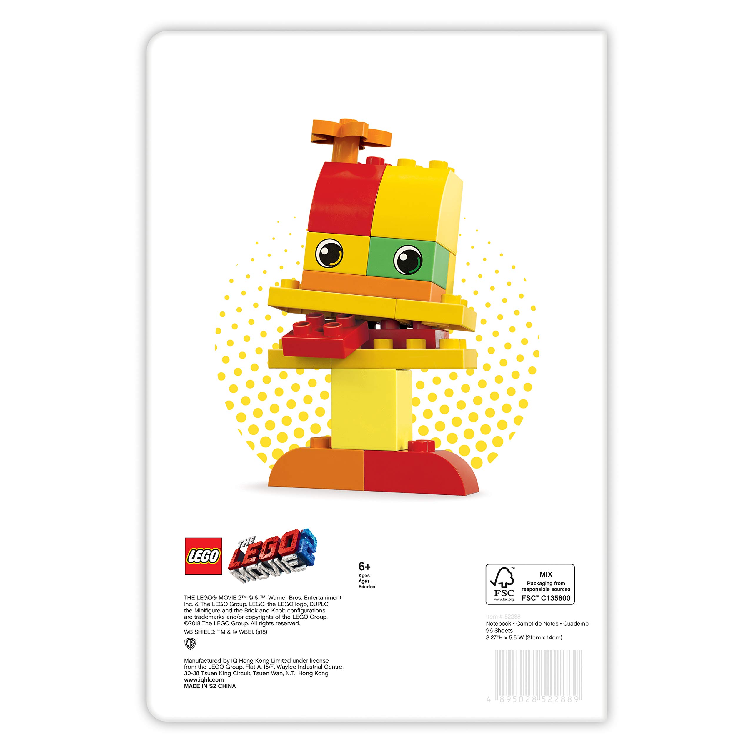 Lego The Lego Movie 2 DUPLO Sketchbook Stationery Set (52305) - Image 4