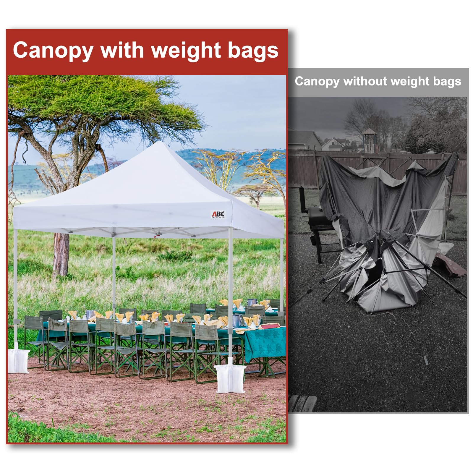 average tent weight ABCCANOPY Canopy Weights 150 LBS Sand Bags,4-Pack White(No Sand) : Patio, Lawn & Garden Top Gear ~ Ford Category:E Bike_Herrenfahrrad Farbe:Silver/Lime packers and thru