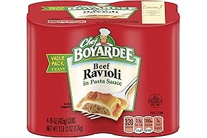 Gourmet Easy Food: Beef Ravioli, 15 oz, 4 Pack