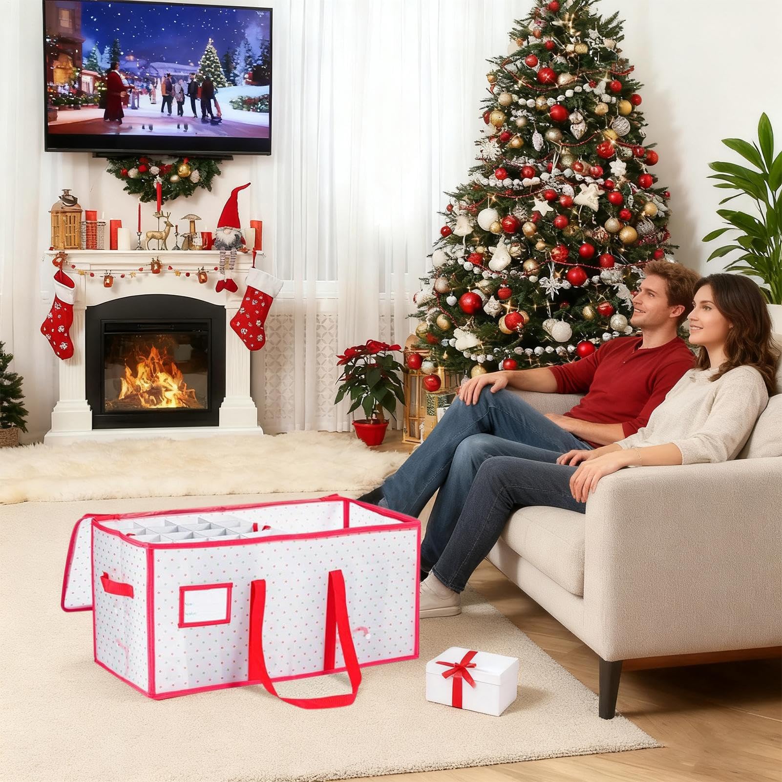 Christbaumschmuck Aufbewahrung 8-Stufige Aufbewahrung Für Weihnachtskugeln