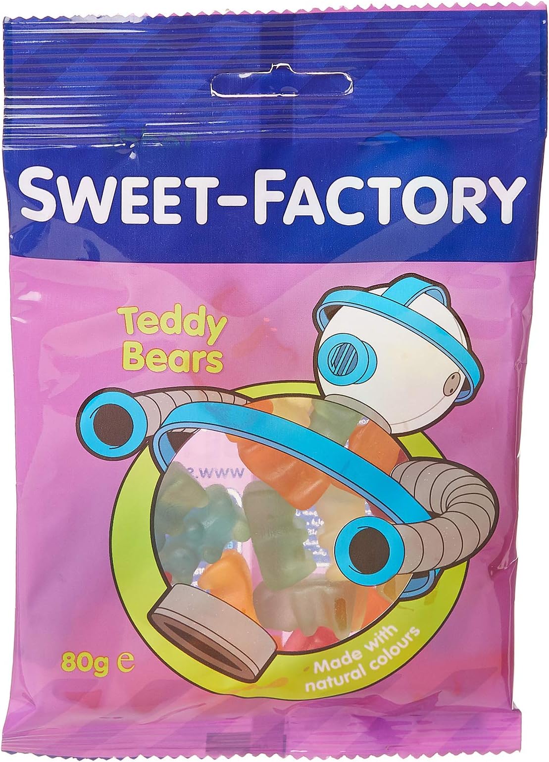 Sweet Factory Teddy Bears Jelly Candies - 80 gm