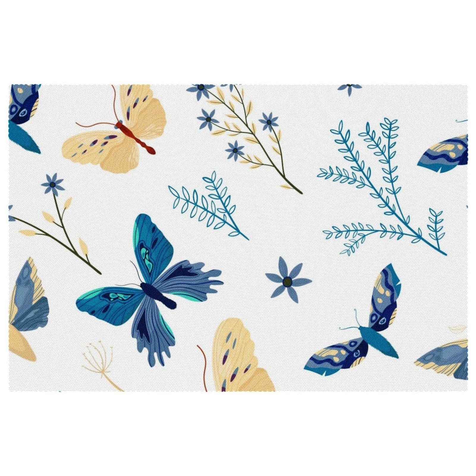 Sets de table papillon antidérapants pour stopper les taches