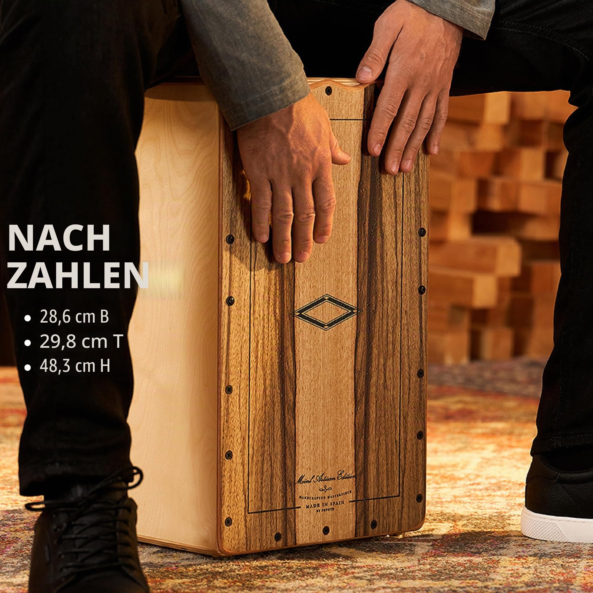 Meinl AETLLI Artisan Edition Cajon Tango Line Limba