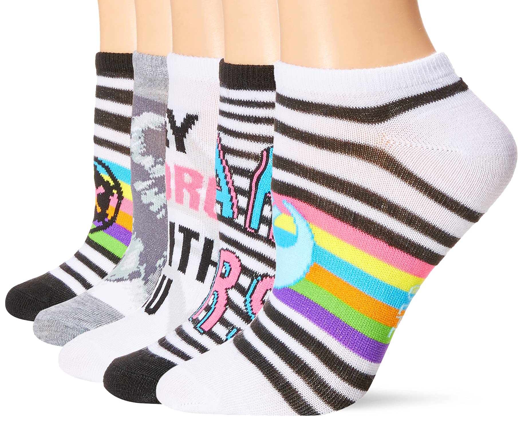 STAR WARS Women's Classic 5 Pack No Show Ankle Socks