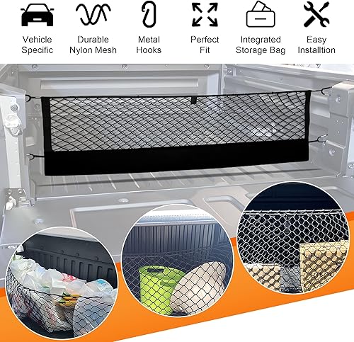 Miniatura 79 de Red de carga para maletero estilo sobre compatible con Toyota RAV4 2015 2016 2017 2018, red de carga altamente elástica para accesorios SUV RAV4