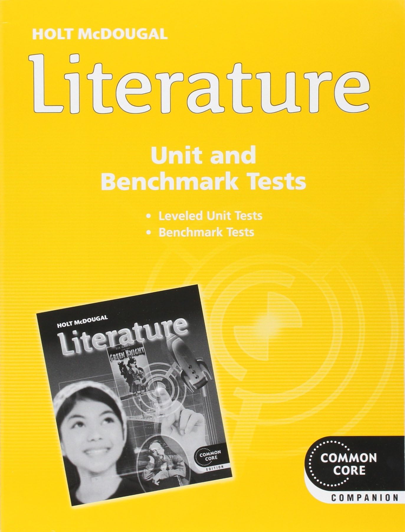 Holt Mcdougal Literature: Assessment File Unit and Benchmark Tests Common Core, Grade 7
