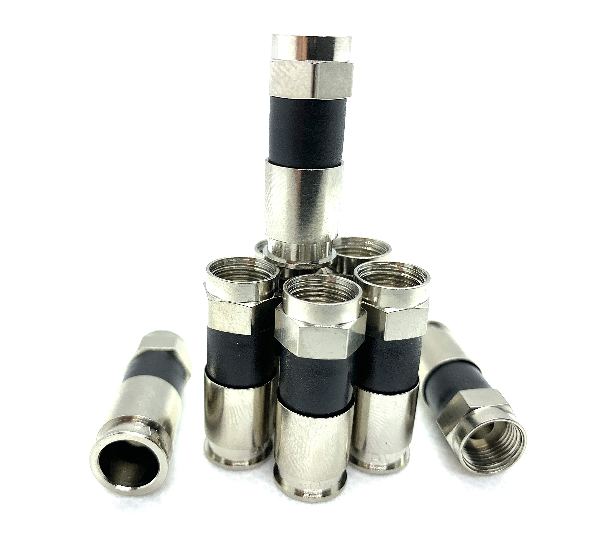 Amazon.com: Perfect Vision Ridgeloc Rg6 Coax Cable Connector