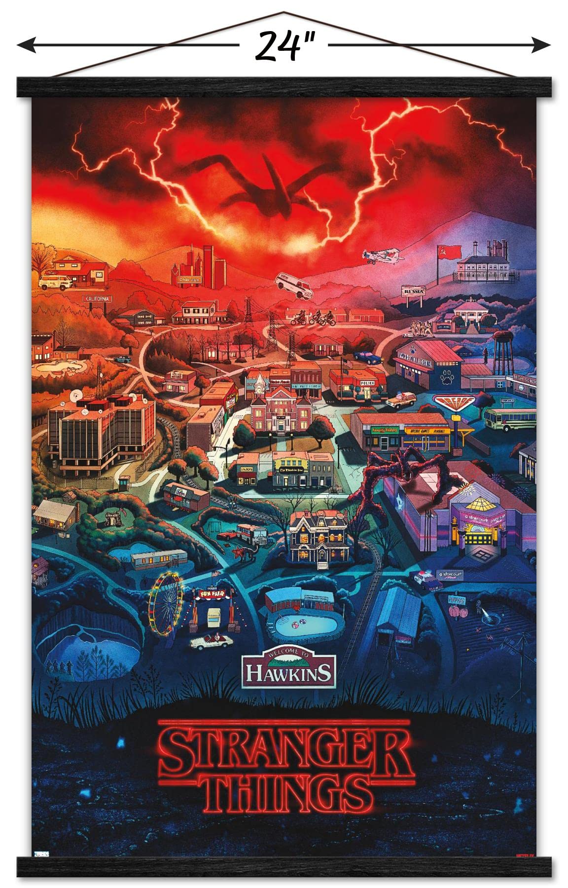 Amazon.com: Trends International Netflix Stranger Things: Season 4