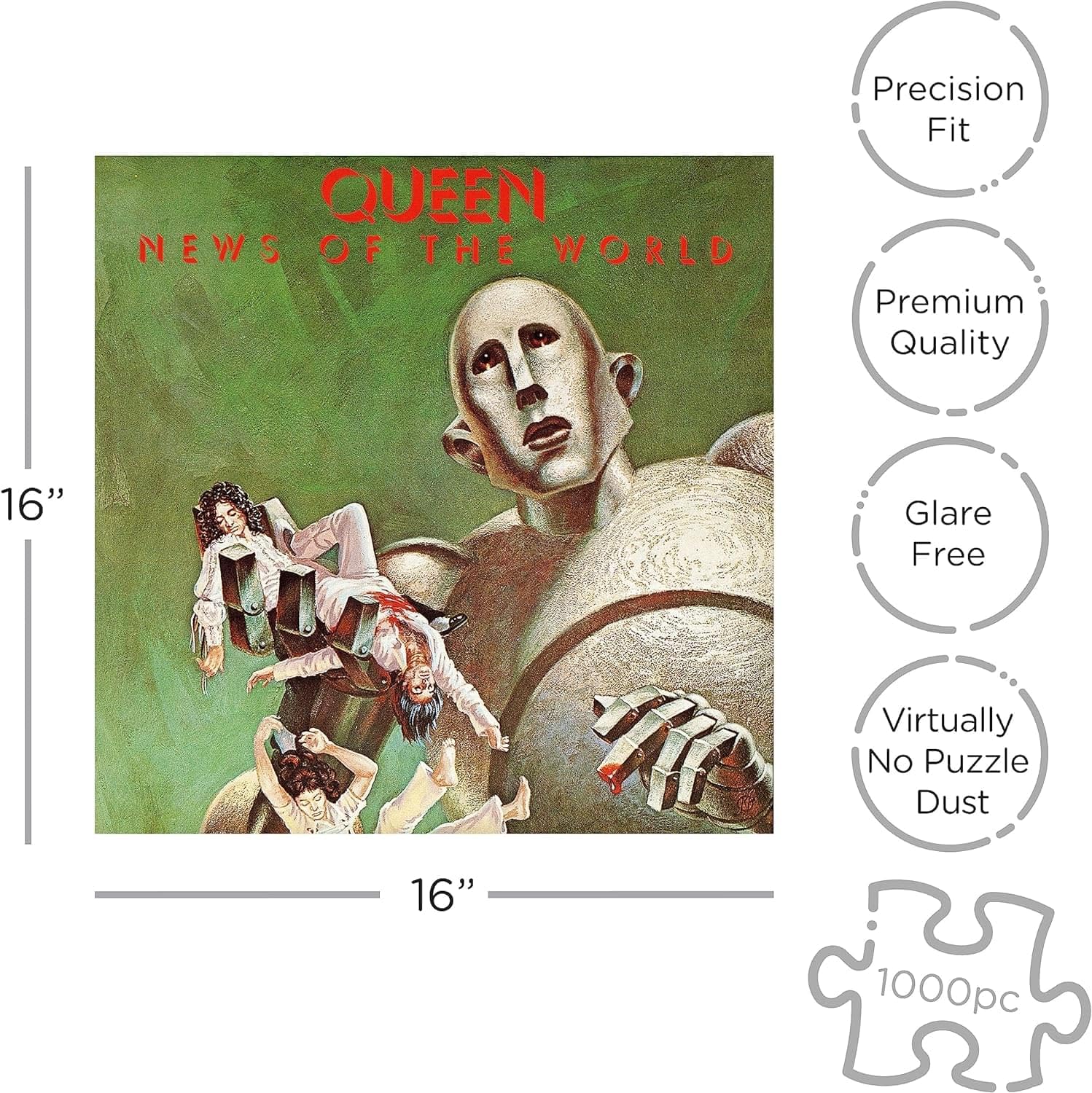 Amazon.com: Rush Permanent Waves (500 Piece Jigsaw Puzzle) : Rush