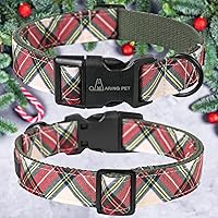 Vista 185 de Aring Pet Collar de algodón, ligero y ajustable, con hebilla de liberación rápida para perros pequeños, medianos y grandes, para cachorros, XS