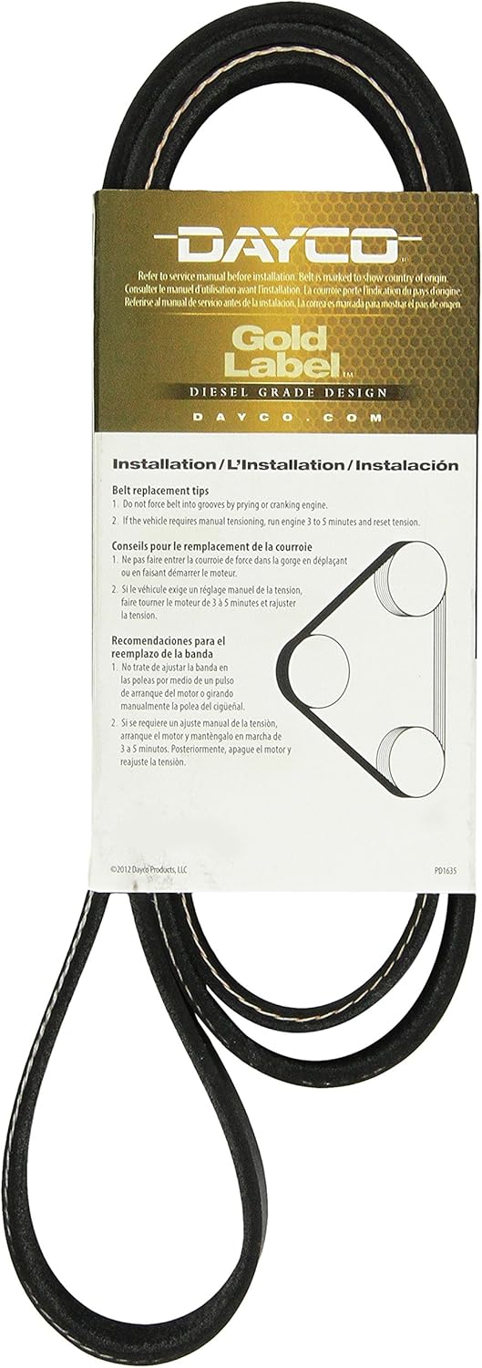 Dayco 5080663 Serpentine Belt