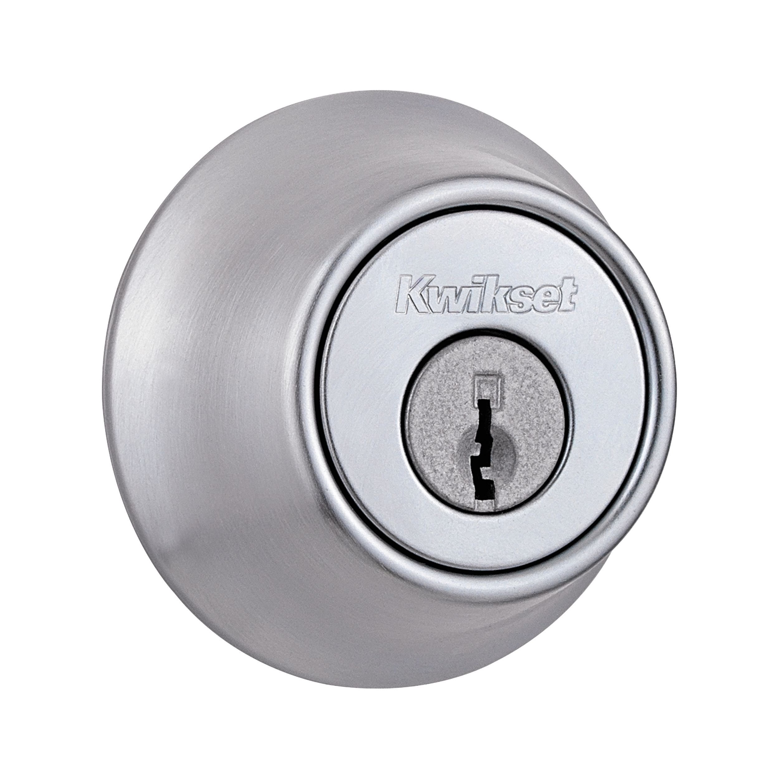 Kwikset 97300-737 Lido Dźwignia do łóżka/wanny, satynowy chrom