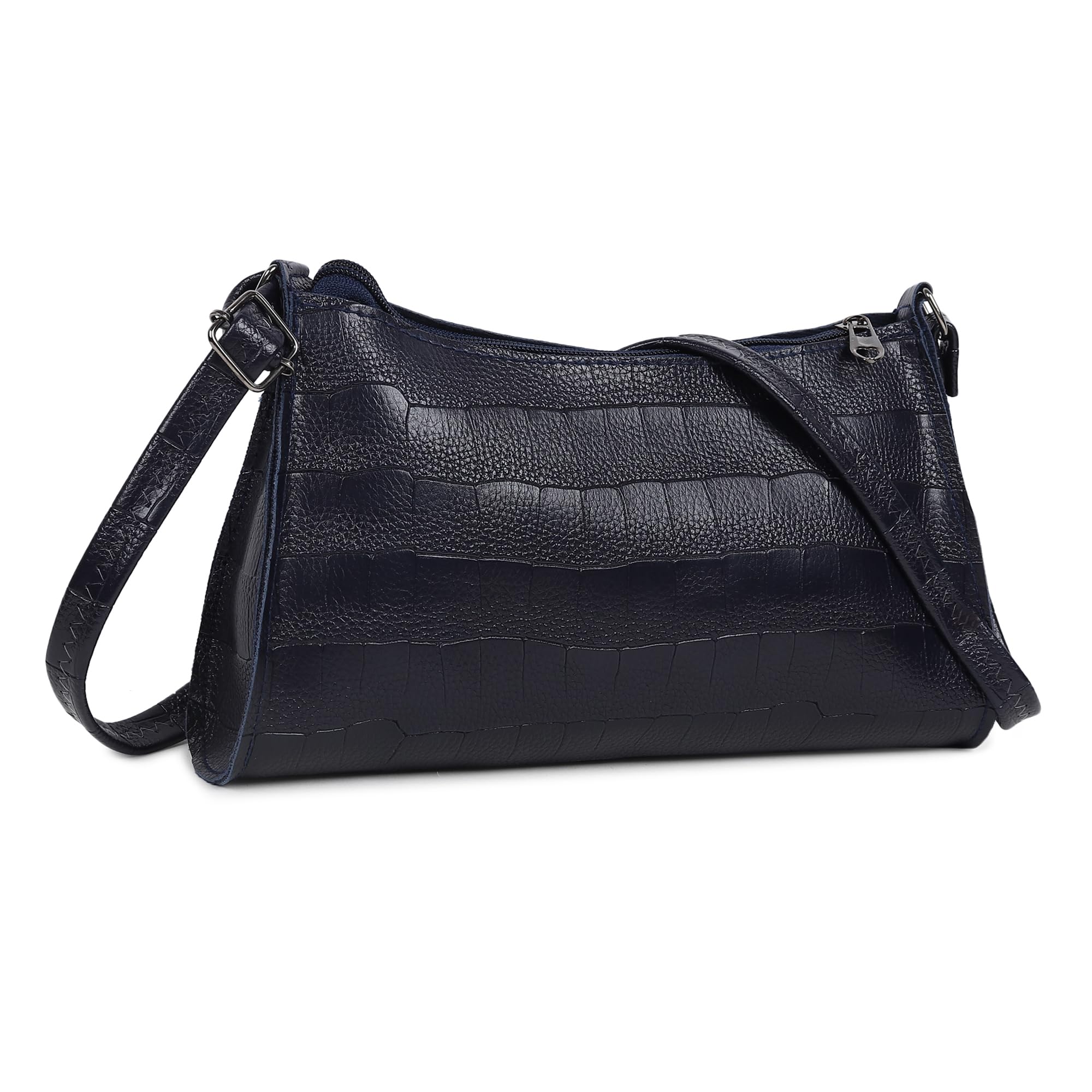 DANIEL CLARK Sling Bags with beautiful Texture Curved Long Starp Sling bag (B0DHH7J53N) Amazon Price History, Amazon Price Tracker