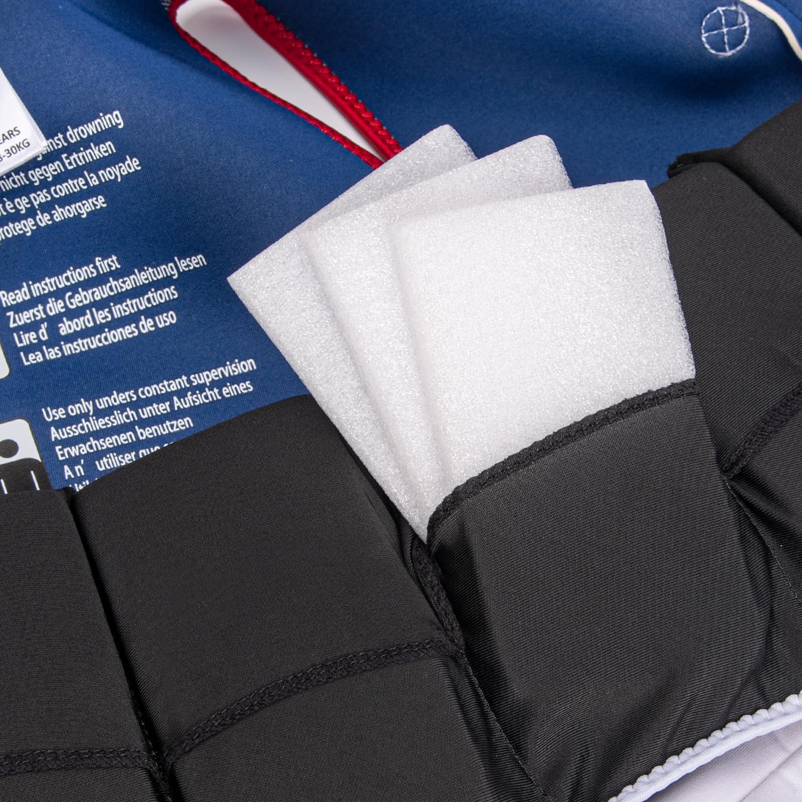 Limmys Gilet De Natation En Néoprène Premium - Gilet De Sauvetage Pour Enfants - 8 Flotteurs