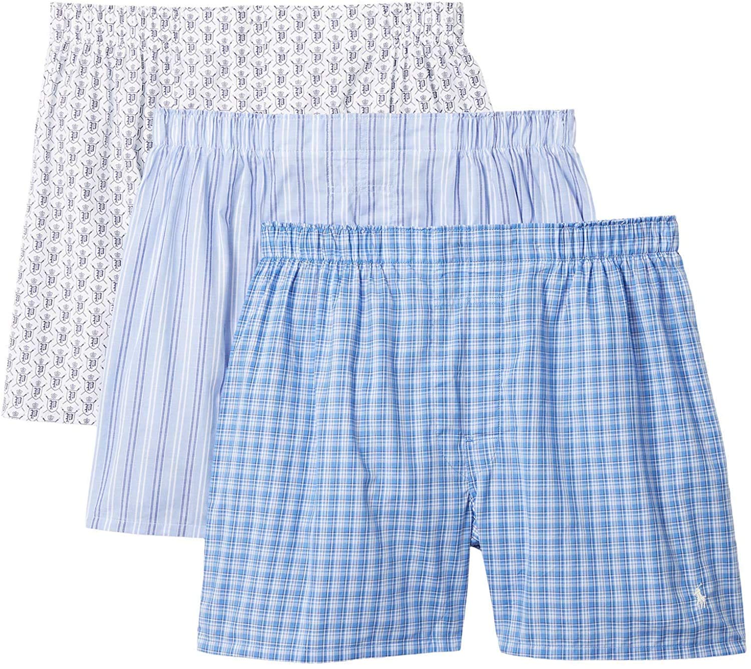 Polo Ralph Lauren Men's 3 Packaged Woven Boxers