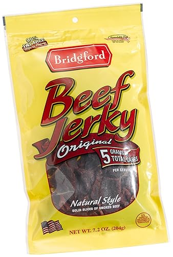 Vista 37 de Bridgford Sweet Baby Ray's Beef Jerky Teriyaki dulce de 3.25 onzas, paquete de 2 – Snacks ricos en proteínas para dietas bajas en carbohidratos