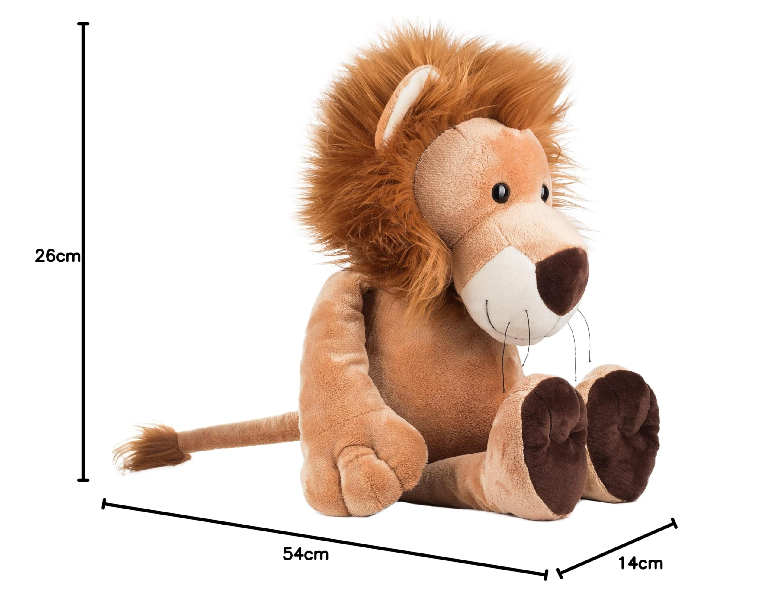 Schaffer 4824 león de Peluche Kumba 54 cm