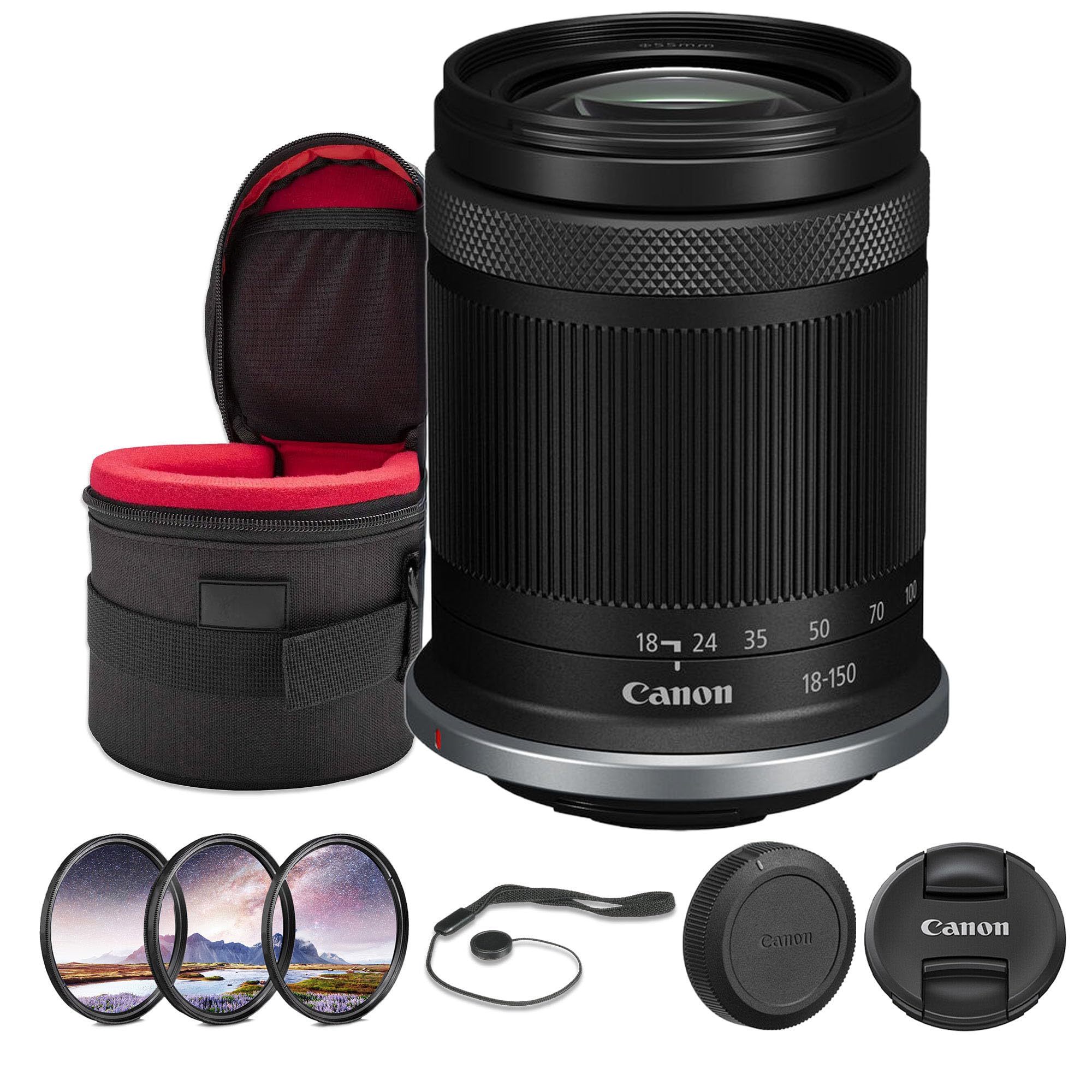 Amazon.com : Canon RF-S 18-150mm f/3.5-6.3 is STM Lens Bundle