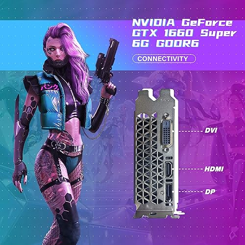 Miniatura 7 de Dell Computadora de escritorio RGB para juegos - Intel Quad I7 hasta 38 GHz memoria de 16 GB SSD de 256 G  3 TB GeForce GTX 1660 Super 6G GDDR6