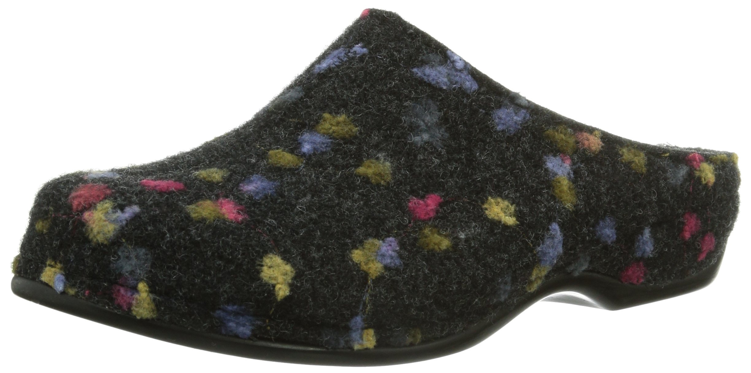 Berkemann Women's Donata Slippers, Multi-Coloured Grey Polka dots 914., 4.5 UK