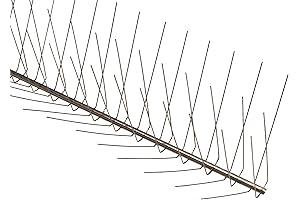 Stainless Steel Spike Strips for Tire Protection (8 Ft. (4-2 Ft. Strips))