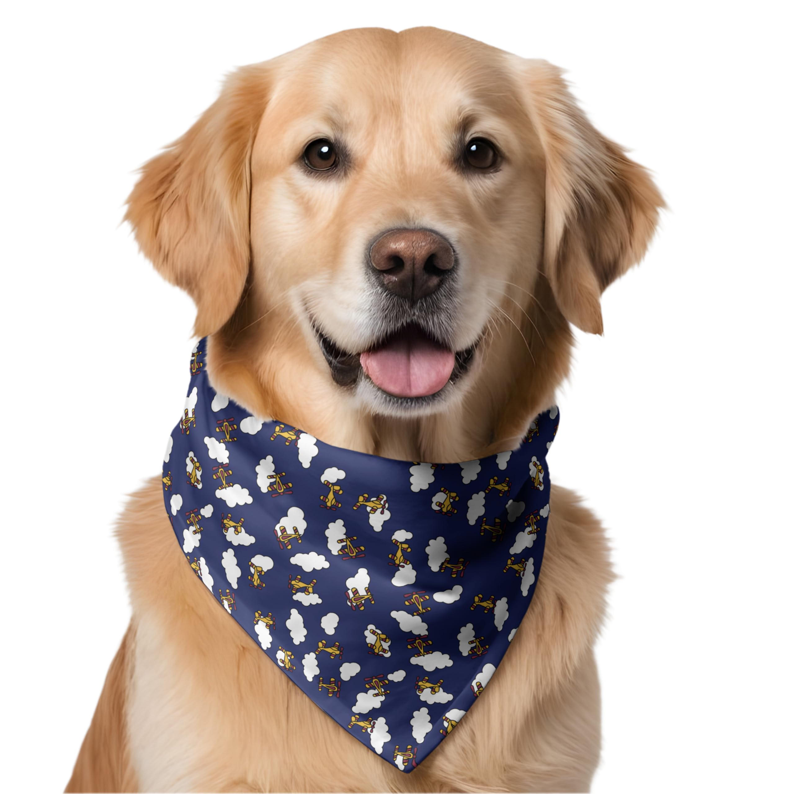 W Brings Airplane & Clouds Bandana For Dog, Multi, 1 Count (B07RJD9MNJ) Amazon Price History, Amazon Price Tracker