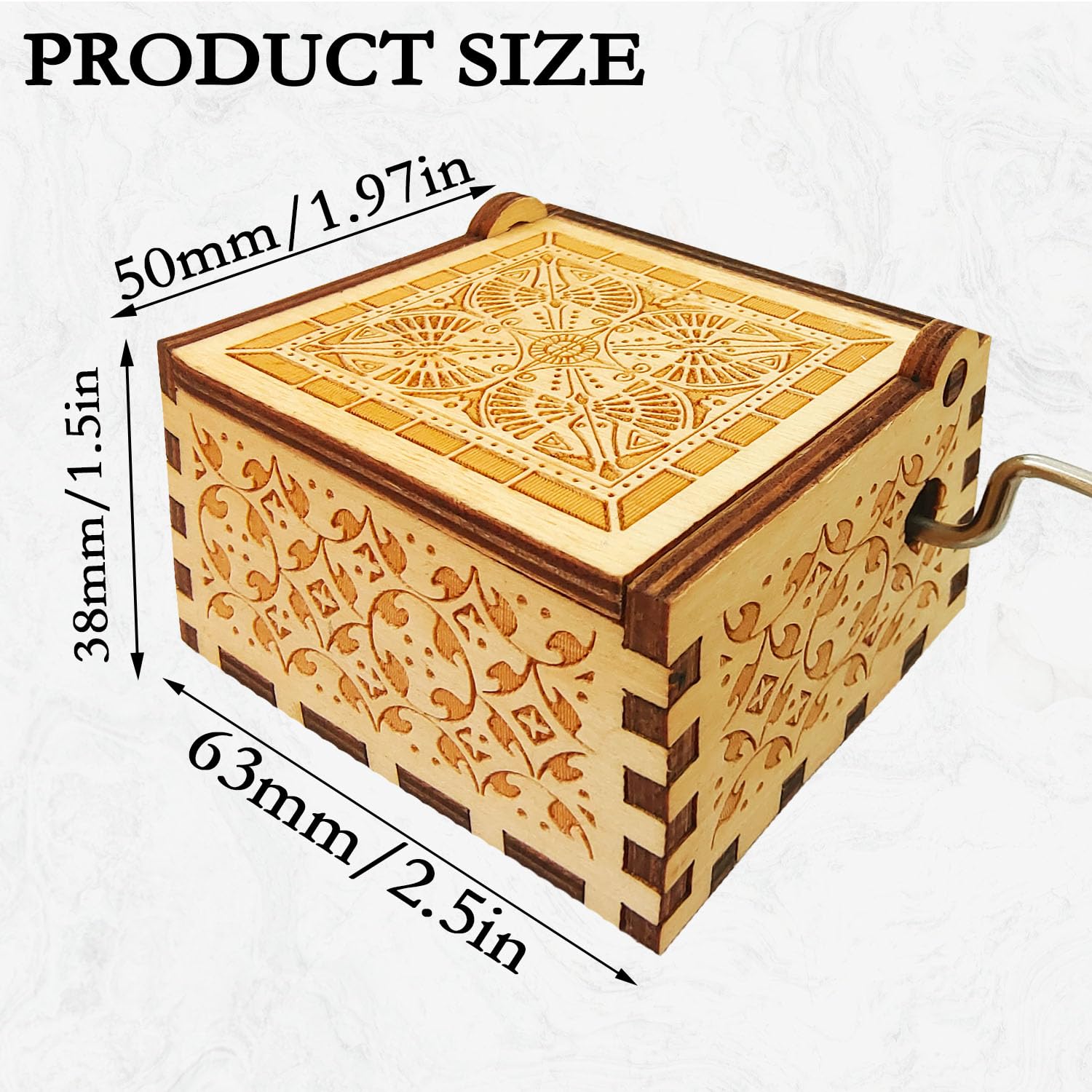 QZCYU Winnie The Cute Bear Music Box - Wooden Musical Box Friendship Sister Gift for Sisters - Pooh Music Box Friend Gift for Sister