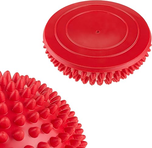 Miniatura 4 de HEY! PLAY! Cápsulas de equilibrio, estilo erizo, equilibrio y estabilidad, piedras de media cúpula para ejercicio, juego de 6 para niños y adultos