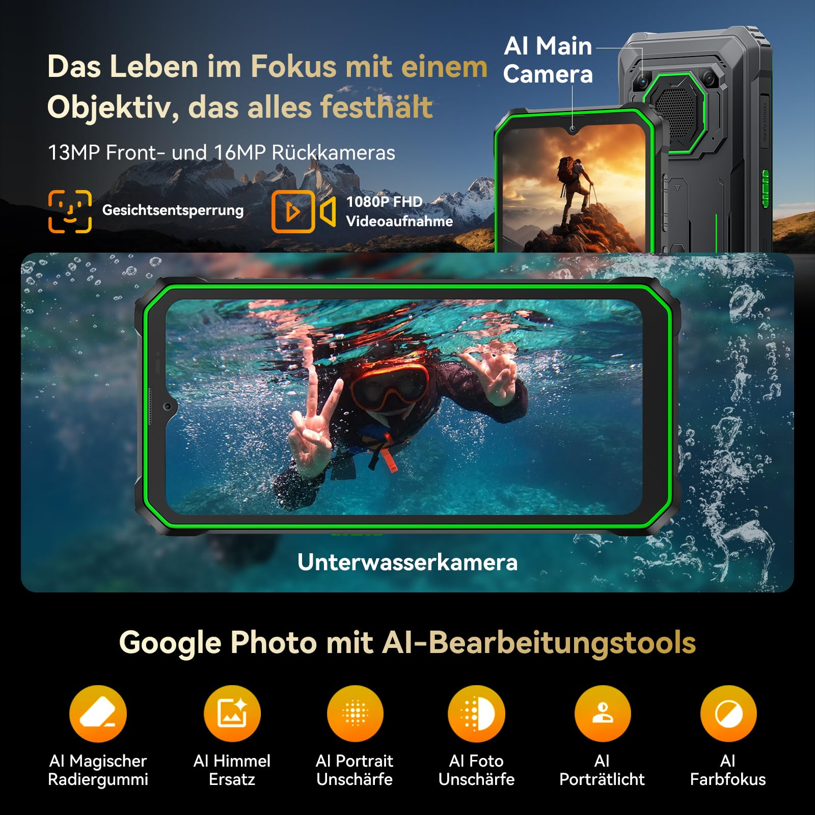 Blackview BV6200 Plus Outdoor Handy 11000mAhB+128GB/2TB – Bild 8