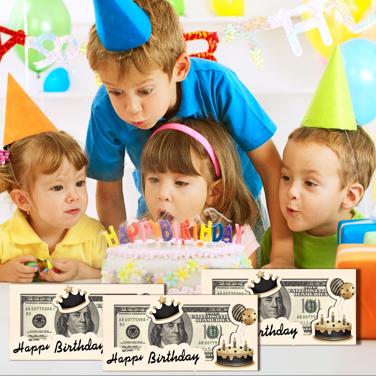 STOFINITY Porte-monnaie D'anniversaire Pour Idées Cadeaux – Porte-monnaie Amusant En Bois, Cadeau D'anniversaire Unique